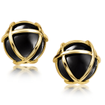 Серьги-клипсы Verdura Caged Earclips