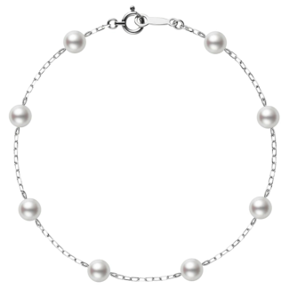 Жемчужный браслет Mikimoto Station Bracelet PD