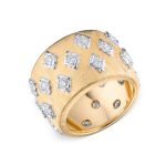 Кольцо Buccellati Macri Eternelle Yellow Gold Diamonds Ring