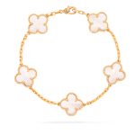 Браслет Van Cleef & Arpels Vintage Alhambra 5 Motifs Bracelet