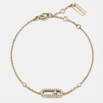 Браслет Messika Move Uno Pavé Diamonds 18 K Yellow Gold Bracelet