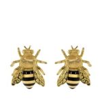 Серьги-гвоздики Verdura Honeybee